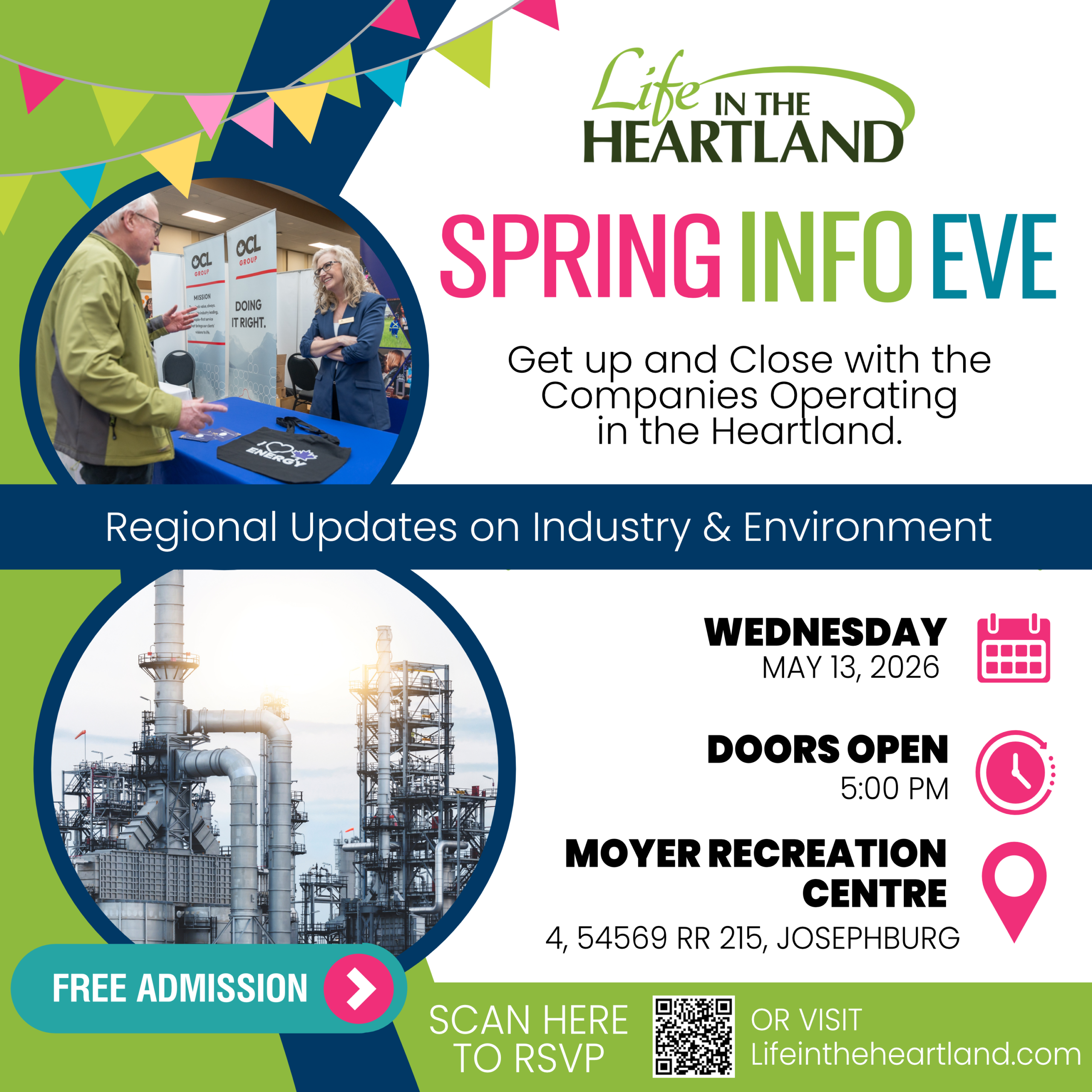 Spring Info Eve website